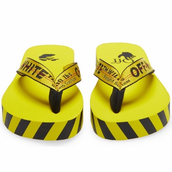 New Off-White Industrial Logo Platform Flip
Flop size 1OUS/43EU women’s 11unisex main image 8